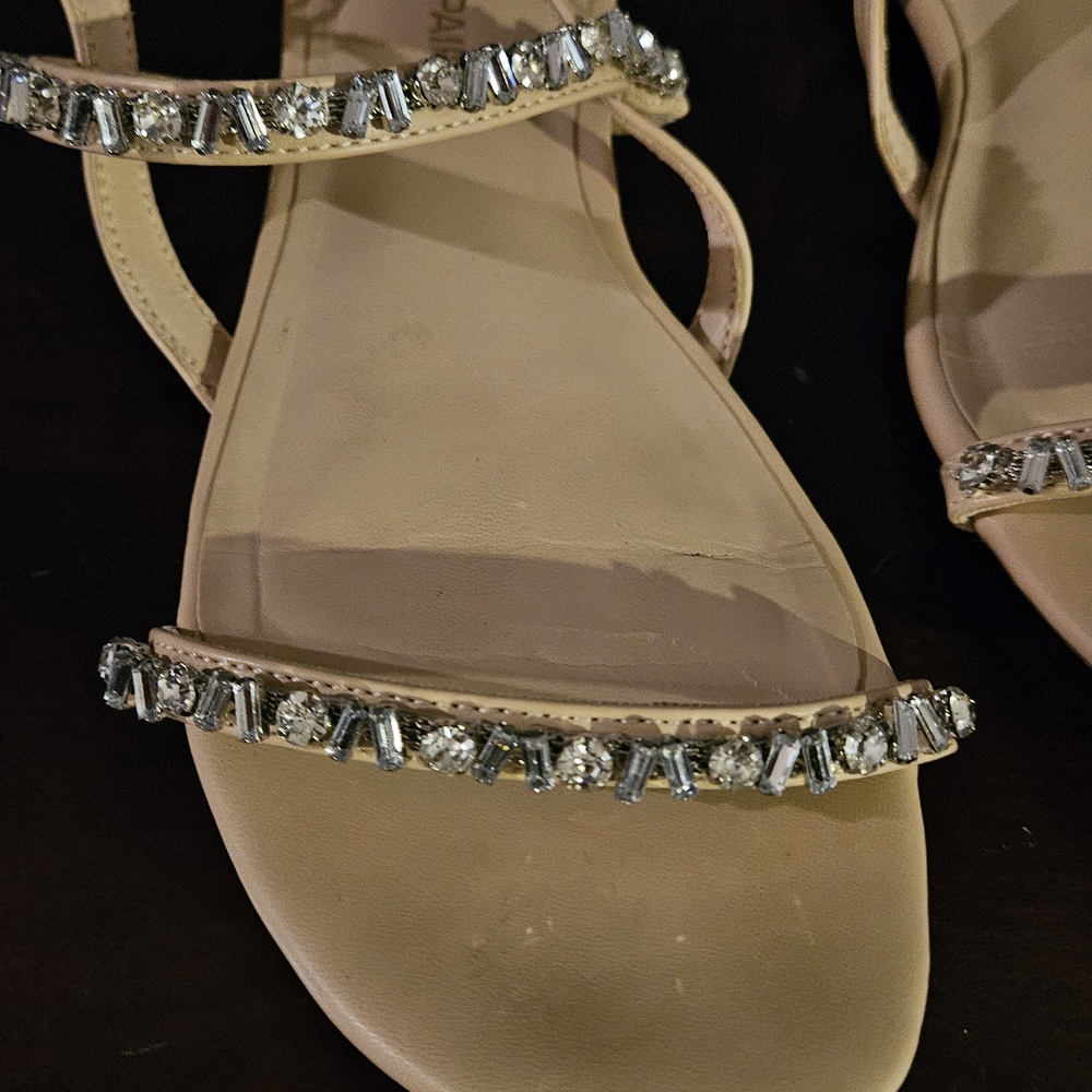 Dream Pairs Tan Sandals with Sparkling Straps - Picture 3 of 3